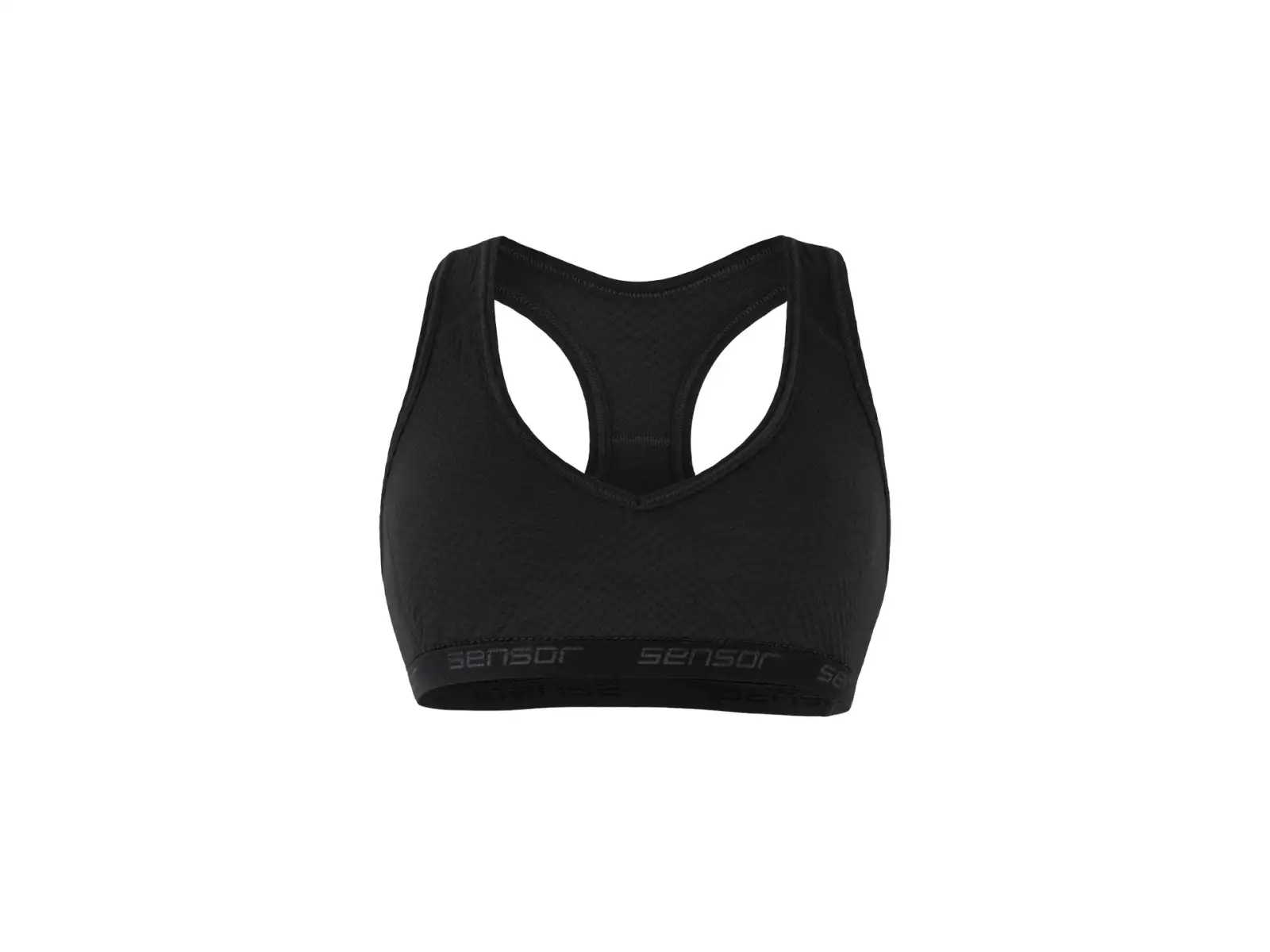 Sensor Merino DF Damen-BH schwarz