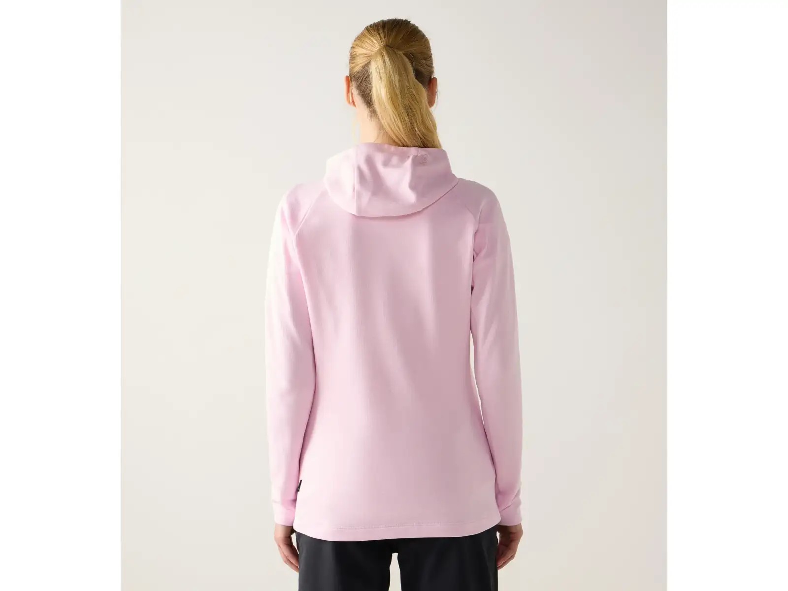 Haglöfs Korp Mid Hood Damen-Sweatshirt Fresh Pink