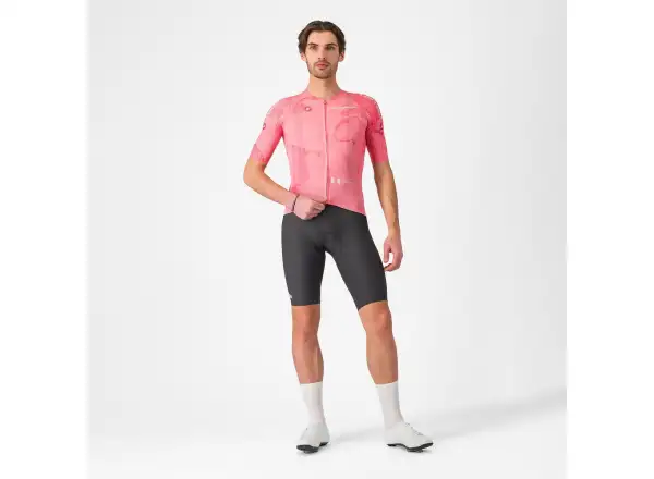 Castelli Giro 108 Race 8S Herren Trikot Kurzarm Rosa Giro