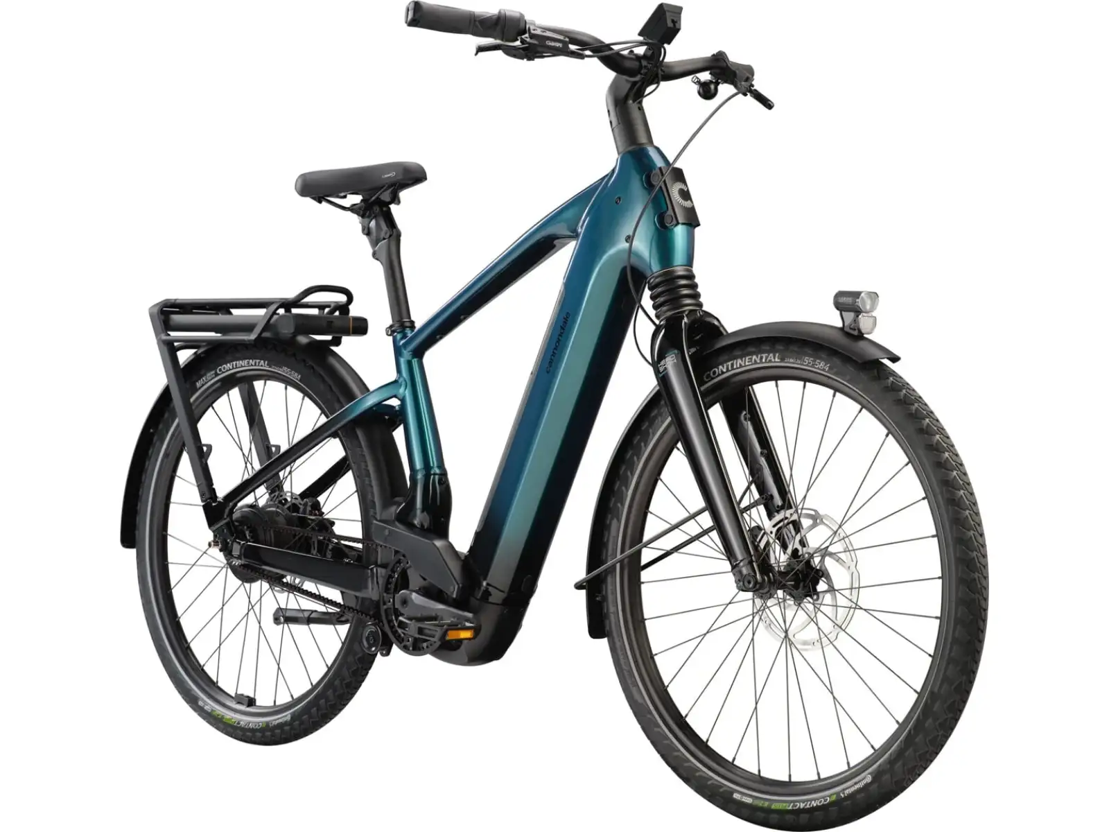 Cannondale Mavaro 1 Deep Teal Stadt E-Bike