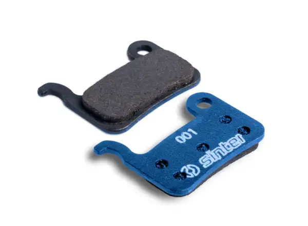 Sinter Shimano A-Typ Bremsbeläge Polymer blau