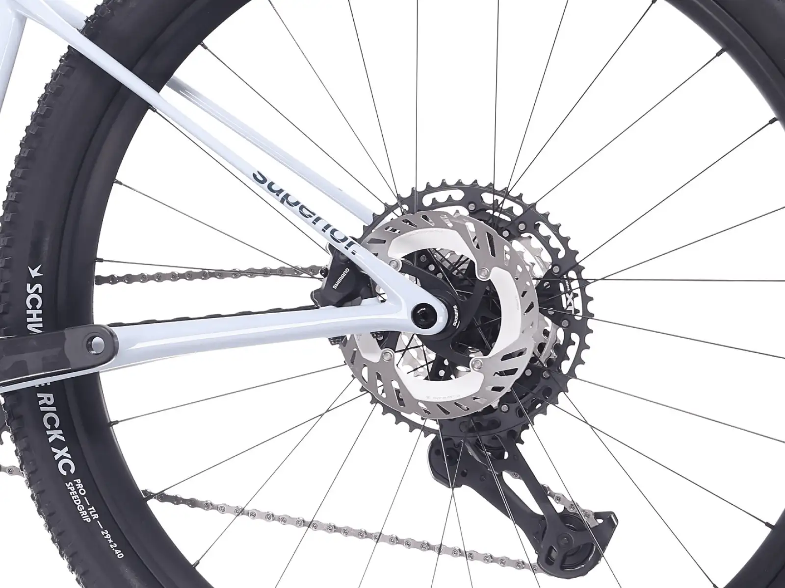 Superior XP 9.8 Mountainbike Gloss Petrol / Petrol Grey