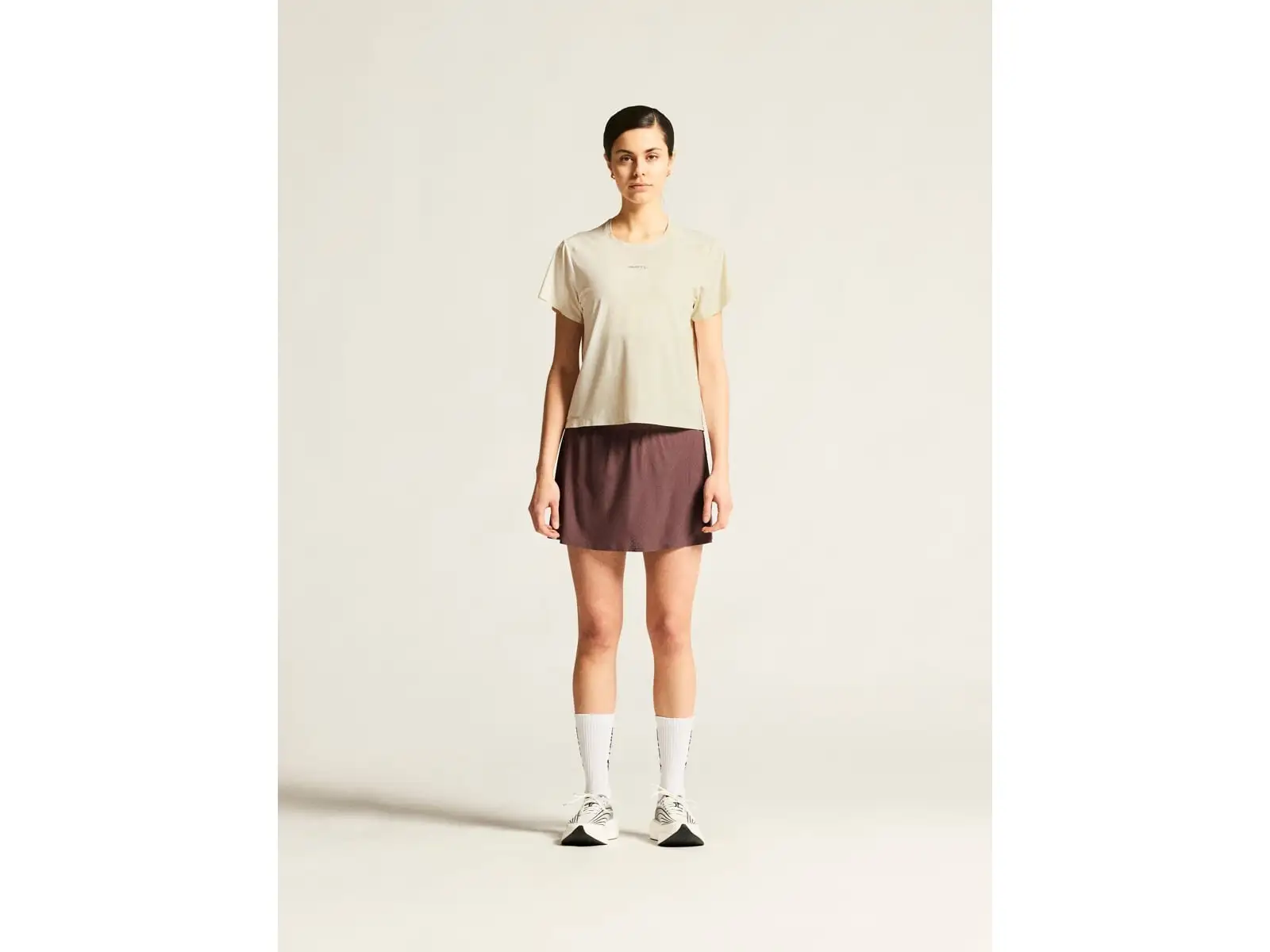 Craft Hypervent Damen-T-Shirt Kurzarm weiß