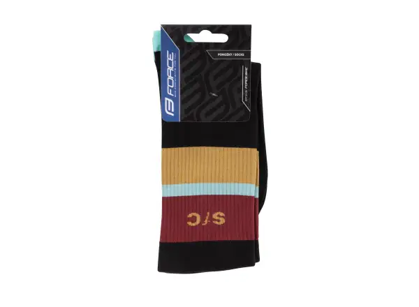 Force Stripe lange Socken Schwarz