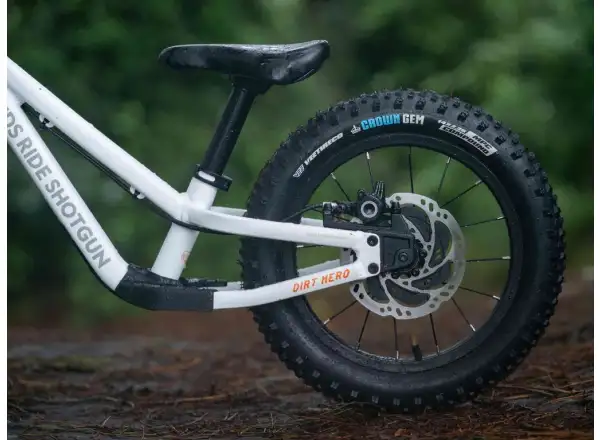 Kids Ride Shotgun Dirt Hero 14 Laufrad mit Bremse