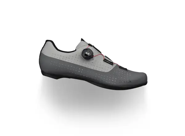 Fizik Tempo Overcurve R4 Herren-Rennradschuhe Grey/Red