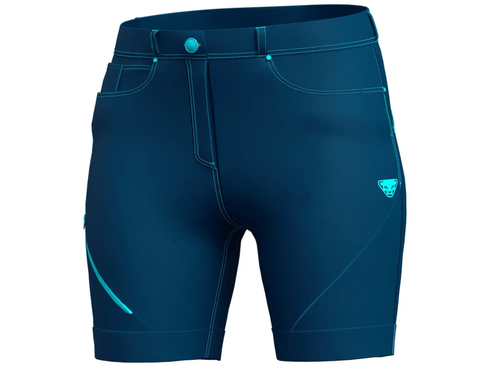 Dynafit transalper DST W jeans shorts Damen Shorts poseidon