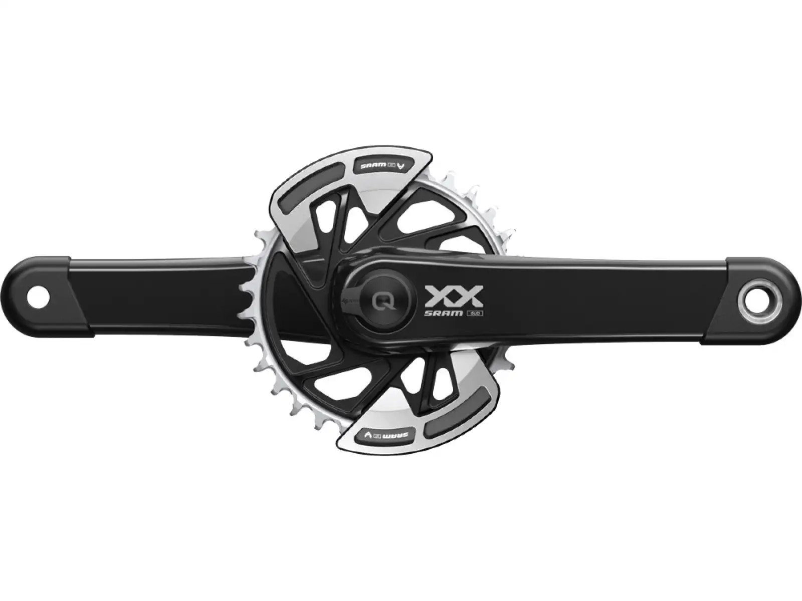 Sram XX Eagle Transmission Kurbeln mit Powermeter und mit Kettenblatt 32 Zähne
