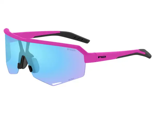 R2 Fluke Sonnenbrille matt neon magenta rosa/grau