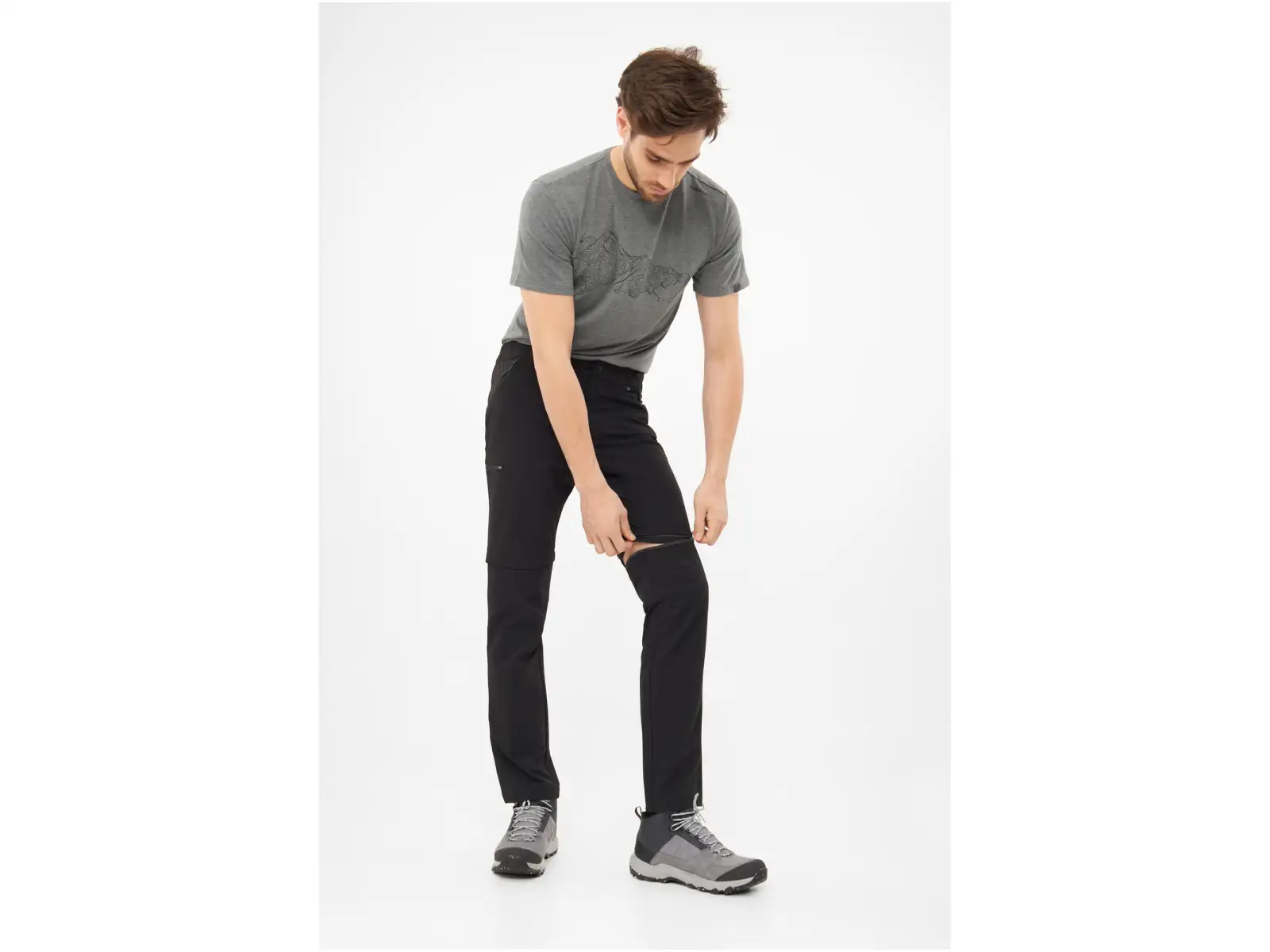 Viking Rocklyn 2in1 Herrenhose black