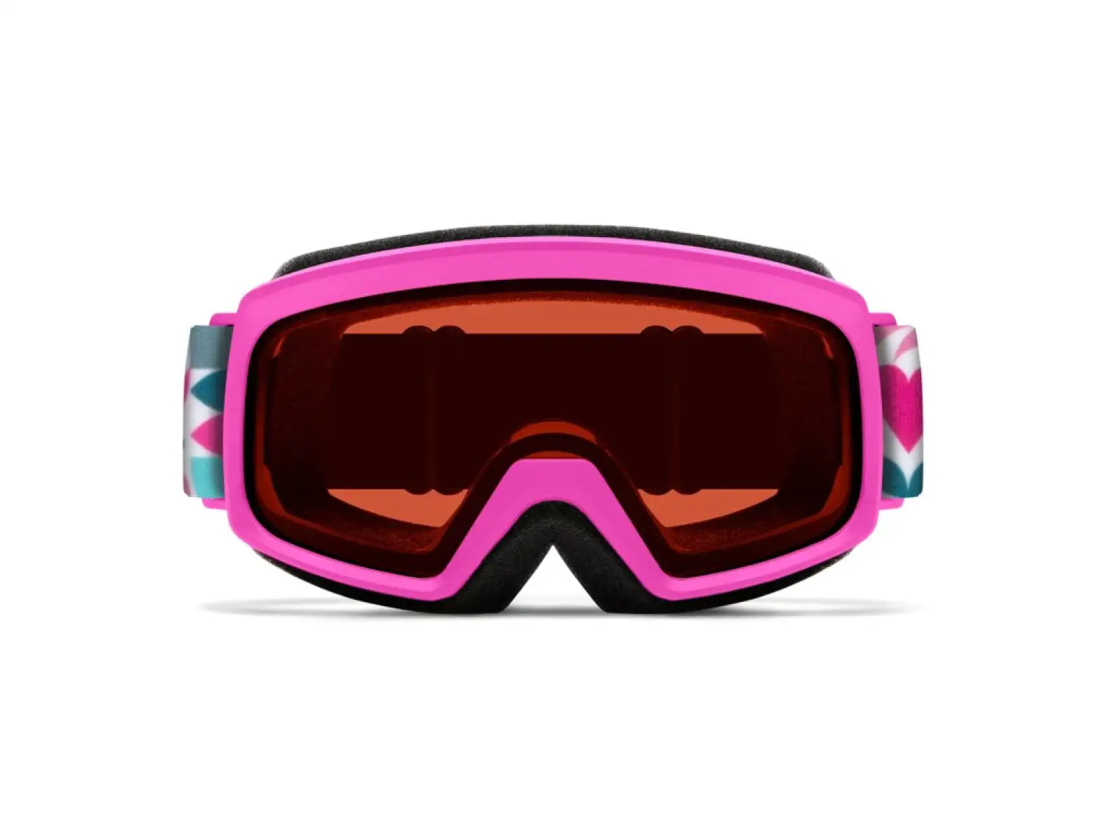 Smith Rascal Kinder Skibrille Vivid Pink Hearts / RC36