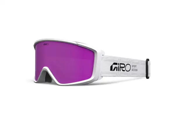 Giro Index 2.0 Skibrille weiß Stacked/Amber Pink