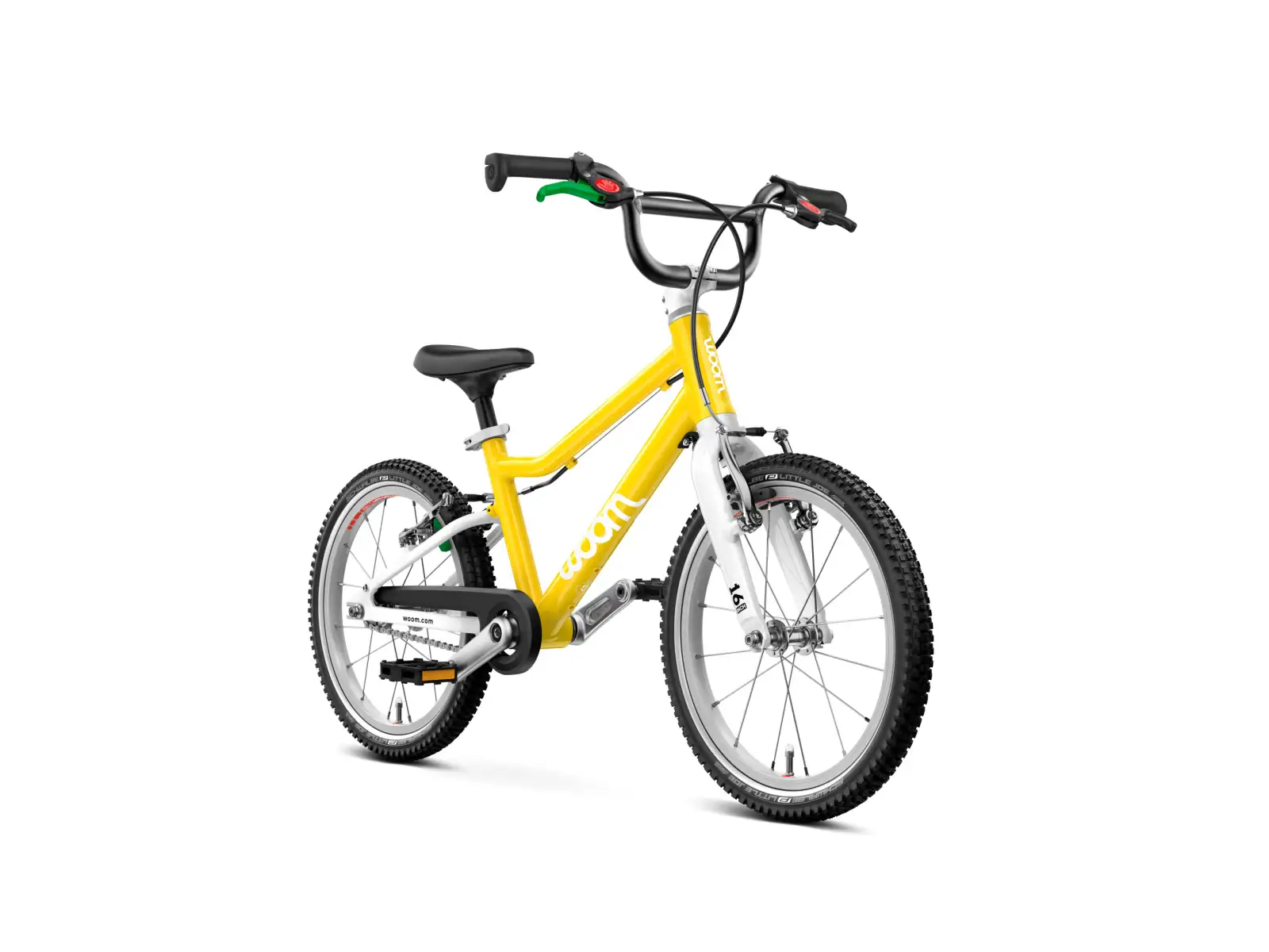 Woom GO 3 Vibrant Yellow 16 Kinderfahrrad
