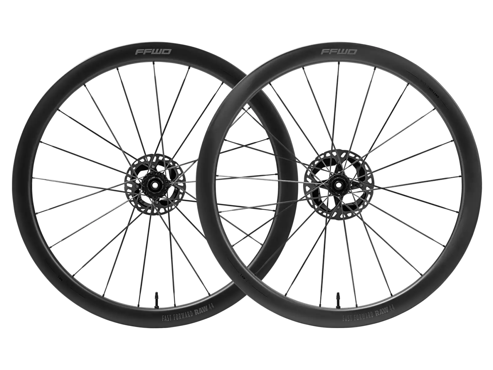 FFWD RAW CS 44 Straßenräder Matt Schwarz