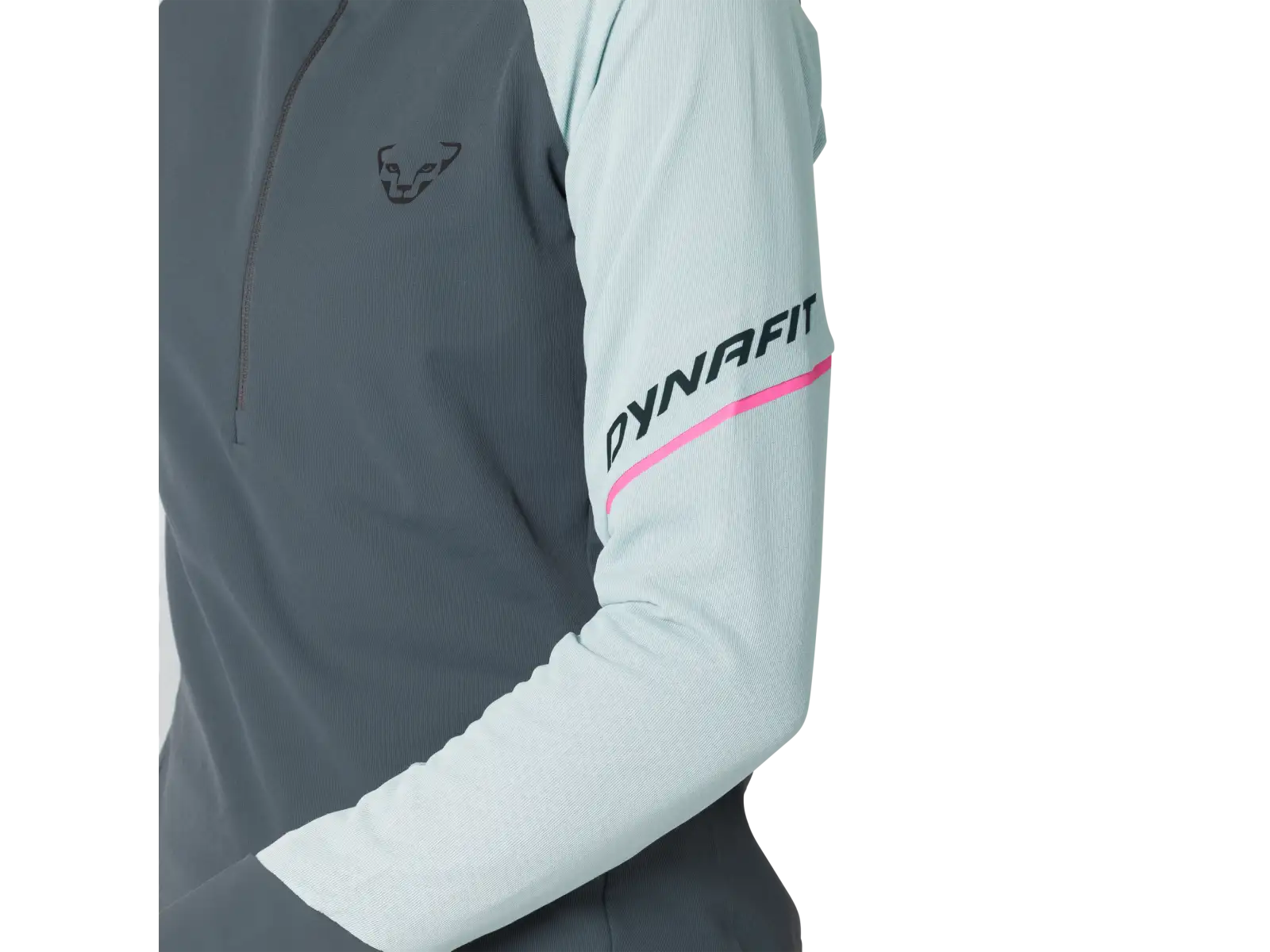 Dynafit Alpine 1/2 Zip Damen Langarmshirt Himmelblau