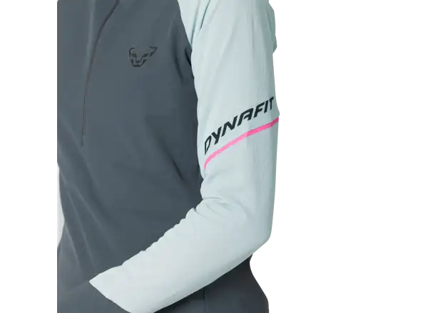 Dynafit Alpine 1/2 Zip Damen Langarmshirt Himmelblau