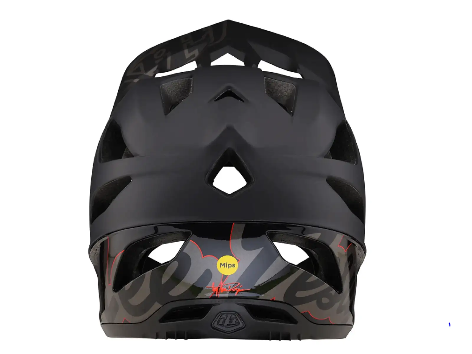 Troy Lee Designs Stage Mips Helm Signature Black.