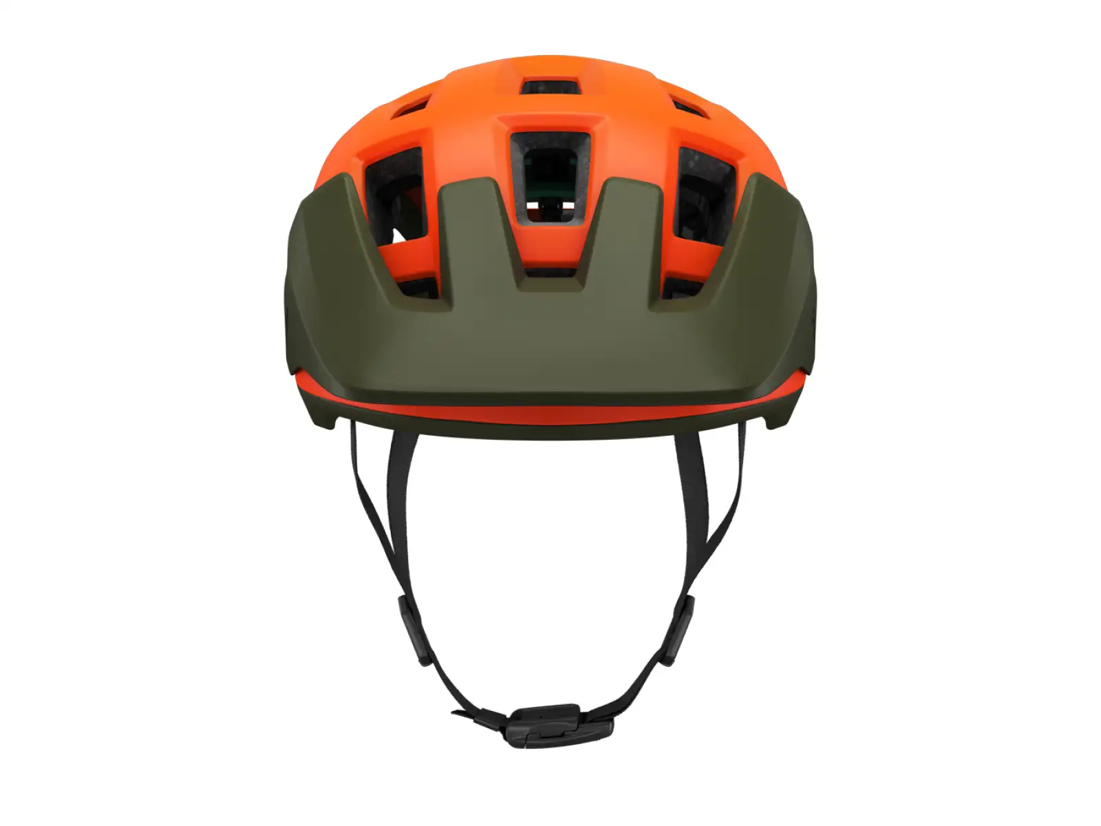 Lazer Coyote KinetiCore Helm Orange / Green