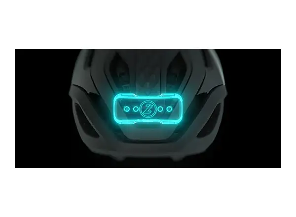 Lazer Vento KinetiCore Helm schwarz/silber