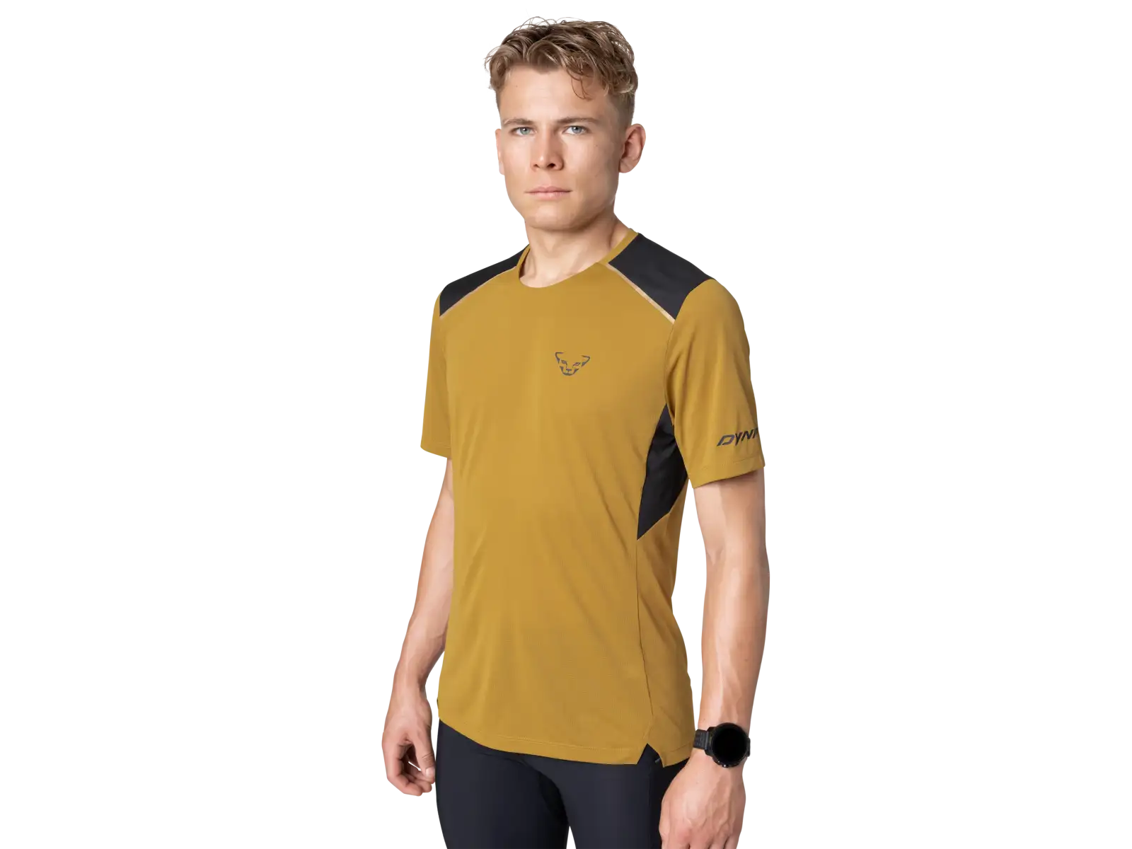 Dynafit Sky Herren-Laufshirt Kurzarm Tabacco