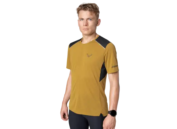 Dynafit Sky Herren-Laufshirt Kurzarm Tabacco