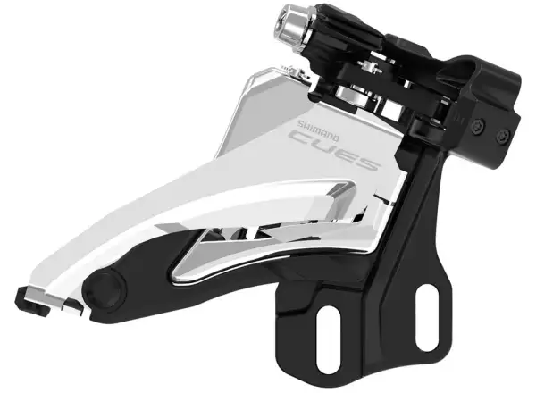 Shimano CUES FD-U4000-E 2×9/10-fach Umwerfer Side Swing E-Type