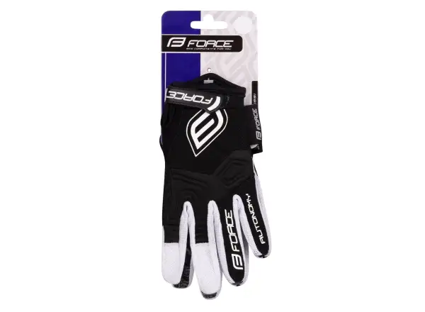 Force Kid Autonomy Kinder-MTB-Handschuhe Schwarz