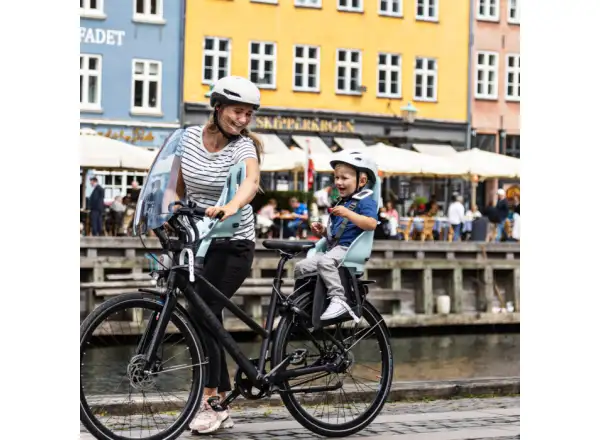 Urban Iki Rückenlehne mit Adapter für Gepäckträger in Aotake Light Blue