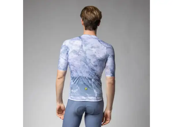 Alé PR-E Marble Herren Trikot Kurzärmlig Steel Blue
