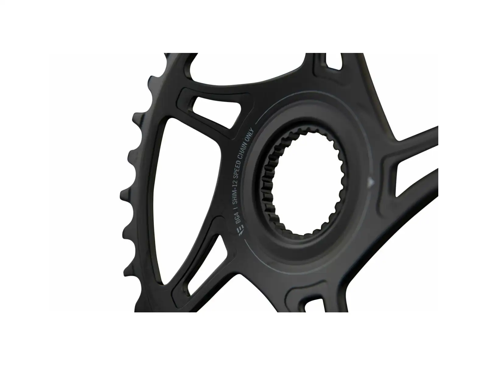 RACE FACE Kettenblatt BG4 Direct Mount 52 36T STL 12SHI schwarz
