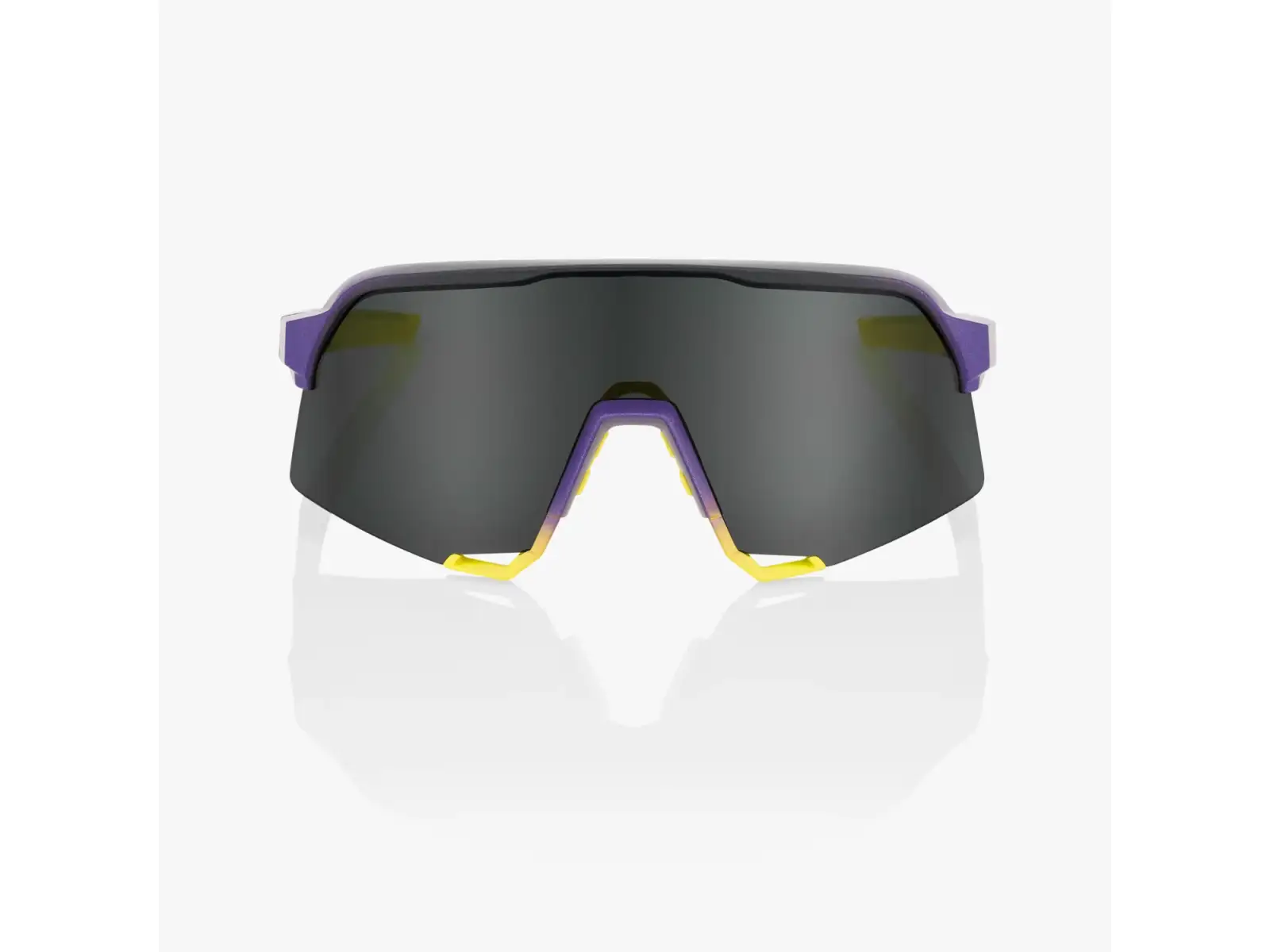 100% S3 Brille Soft Tact Stone Matte Metallic Digital Brights/Smoke Linse