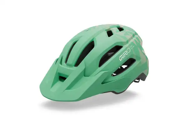 Giro Fixture II Youth Kinderhelm Mat Green Rush