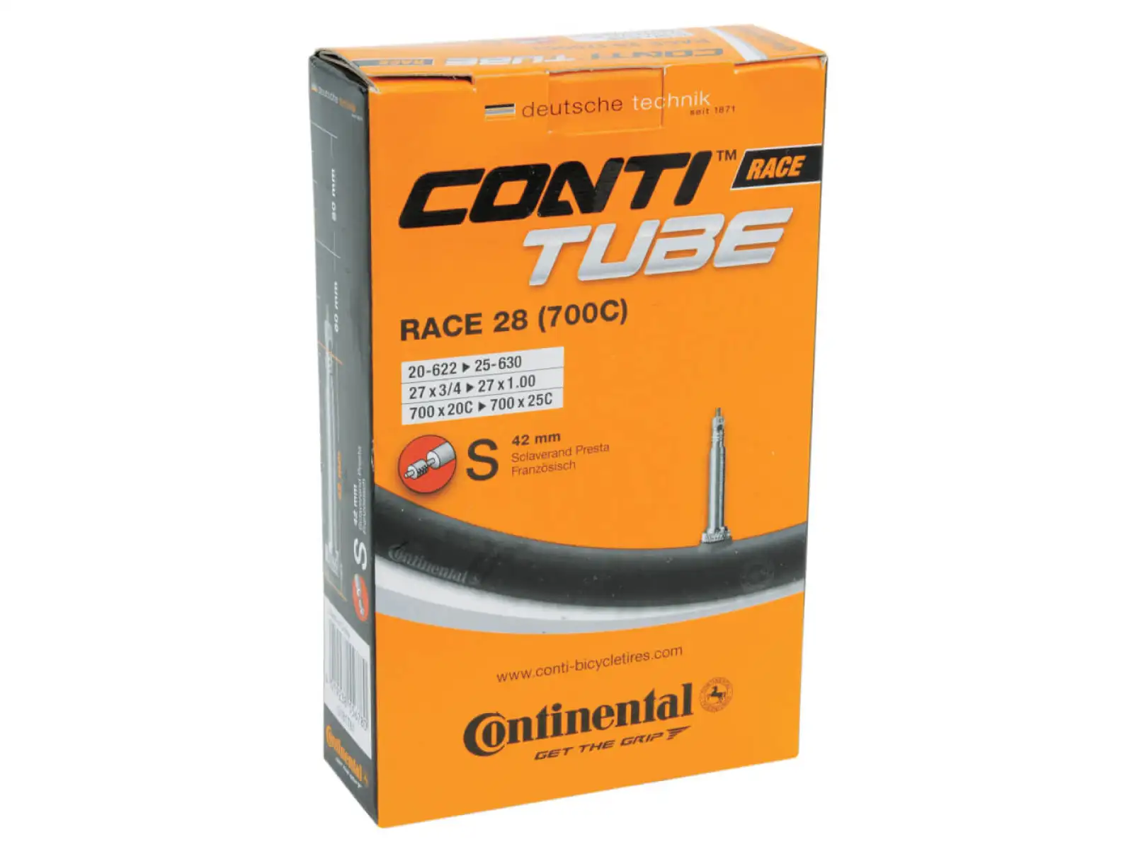 Continental Race 20-25/622 S42 Rennrad Schlauch