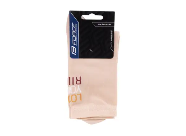 Force Ride Socken Creme