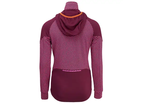 Silvini Artica Damen Hoodie Pflaume/Rosa