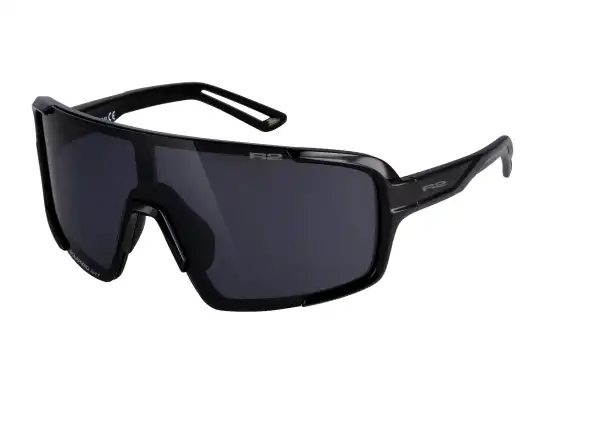 R2 Impulse Sonnenbrille schwarz glänzend/rauchgrau