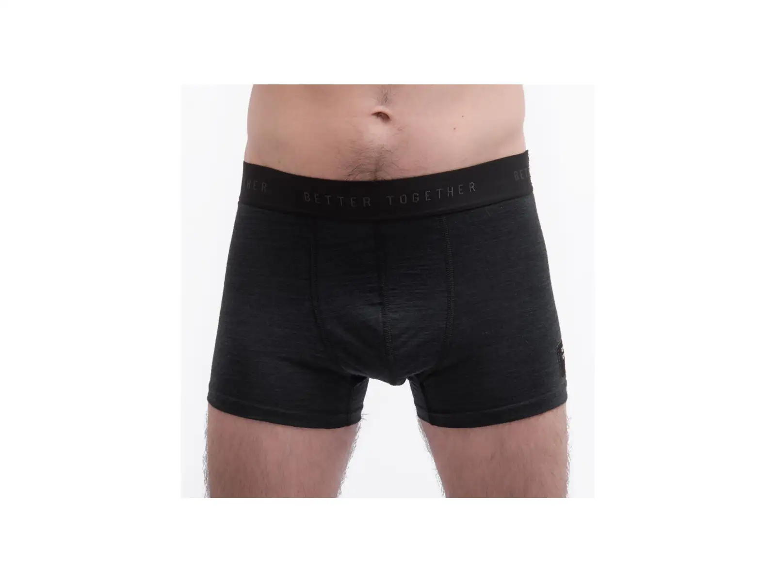 Sensor Merino Cordura Herrenunterwäsche Schwarz