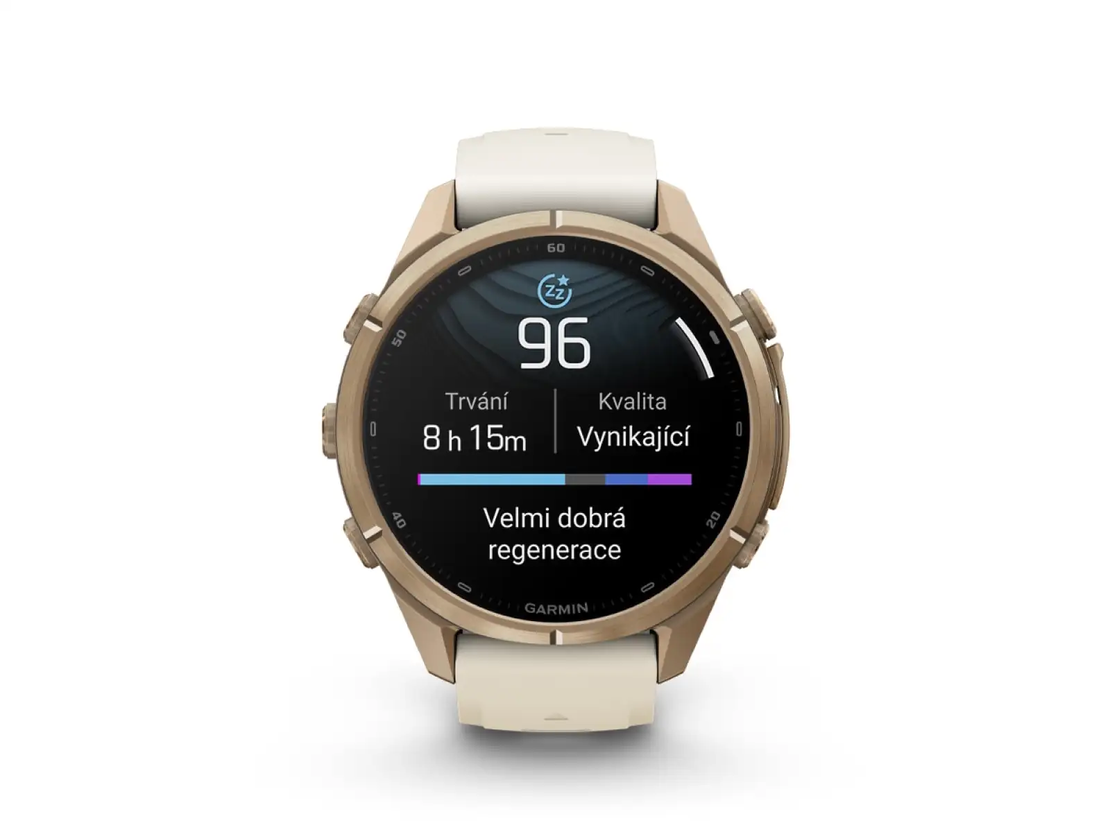 Garmin fenix 9 Pro inReach 43 mm Smartwatch Autumn gold titanium/Cream/french gray