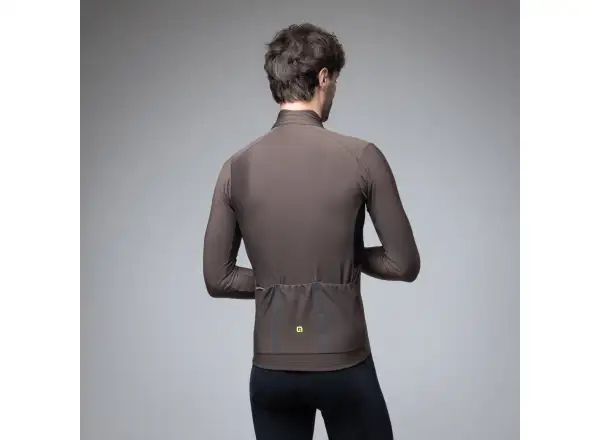 Alé Klimatik K-Idro Herren gefüttertes Fahrradtrikot Coffee