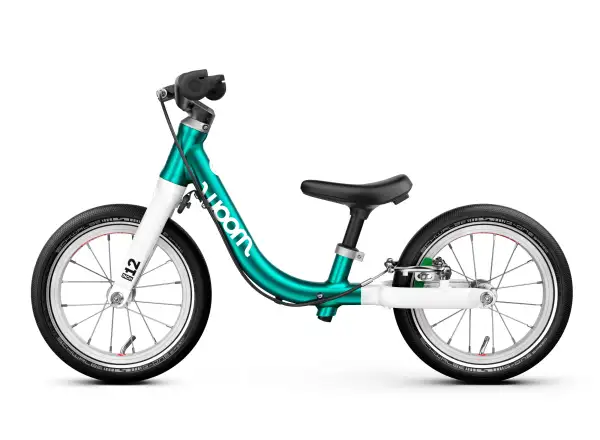 Woom GO 1 Metallic Turquoise 12 Kinderlaufrad