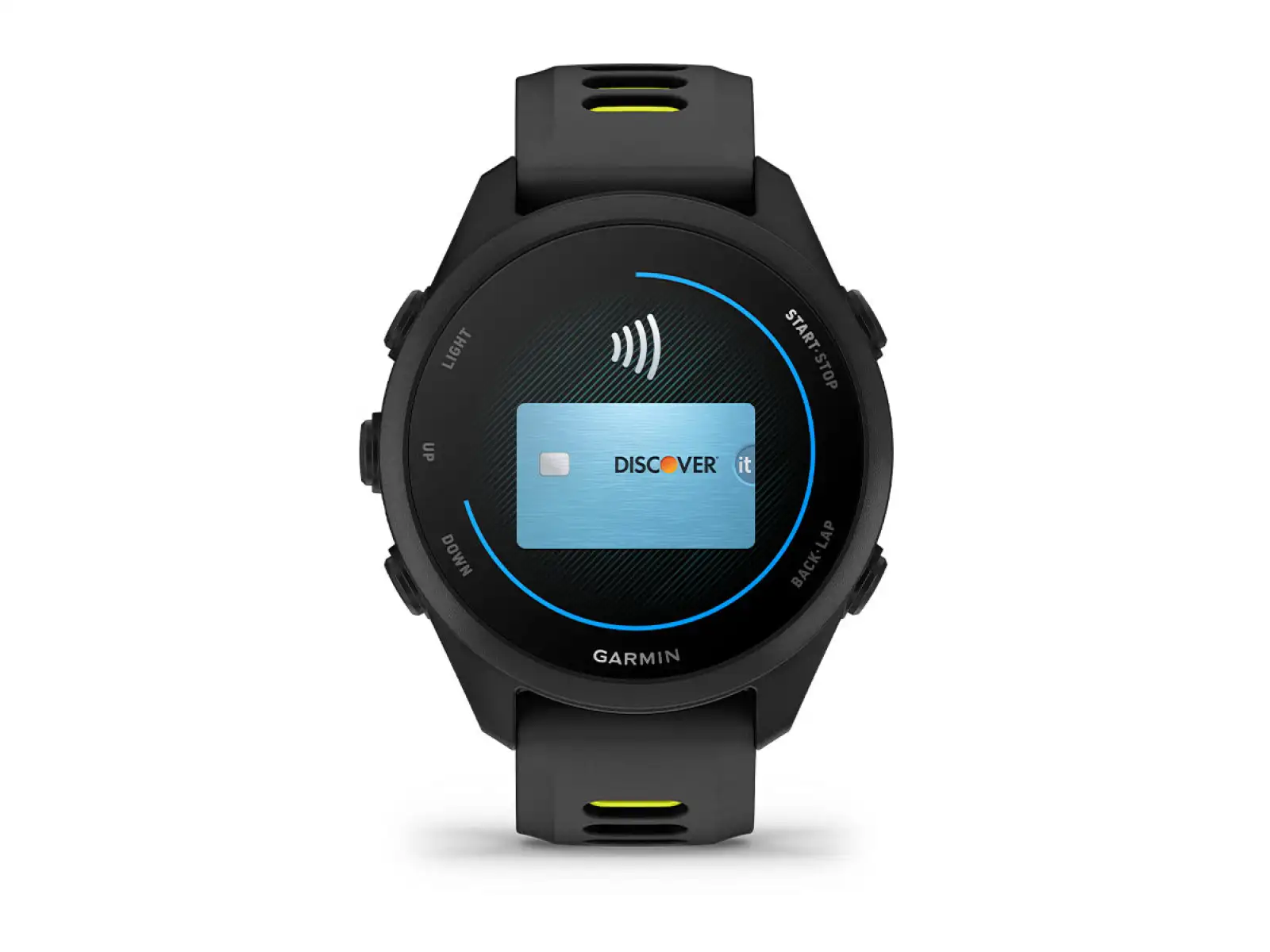 Garmin Forerunner 170 Black mit Armband Black/Amp Yellow