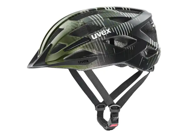 Uvex Air Wing 2 CC Kinderhelm Dark Olive-Black Matt