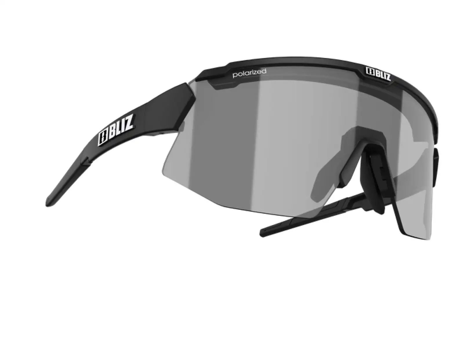 Bliz Breeze Sonnenbrille Matt Black Polarized Brown/Silver