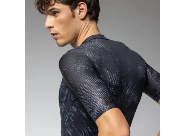 Alé Follow Me PR-E Herren Kurzarmtrikot schwarz