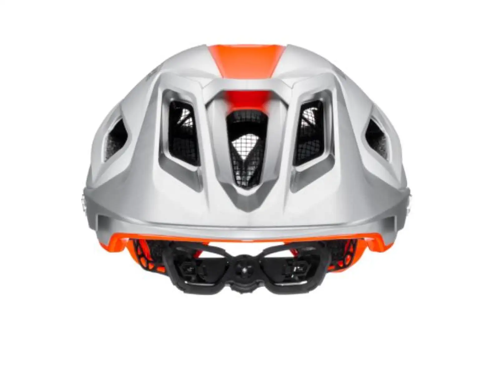 Uvex Quatro Integral MTB Helm Silver/Orange Matt