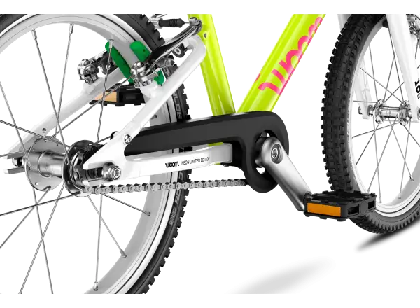 Woom GO 3 Automagic Kinderfahrrad neon lime