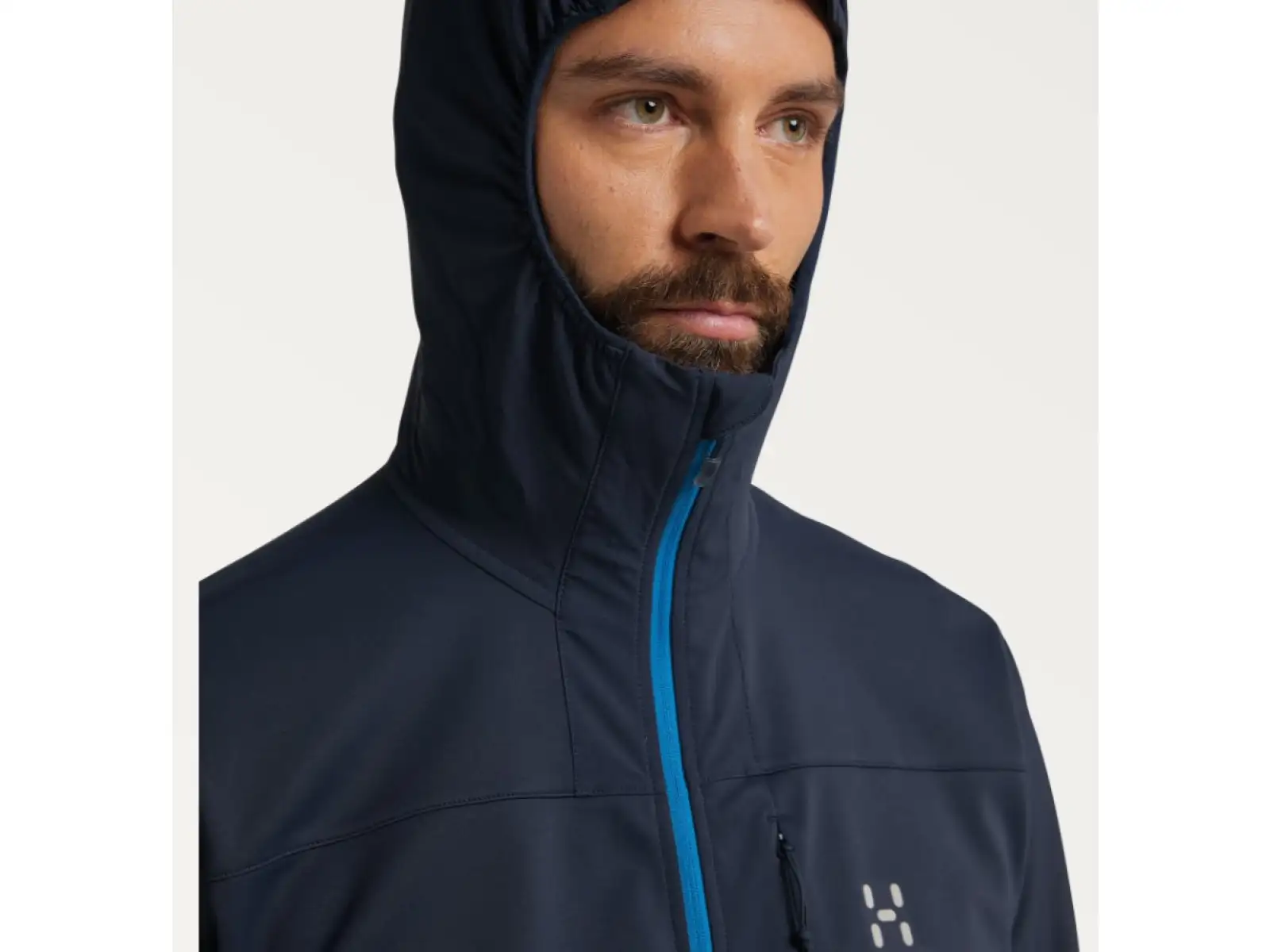 Haglöfs L.I.M Hybrid Softshell Herrenjacke blau