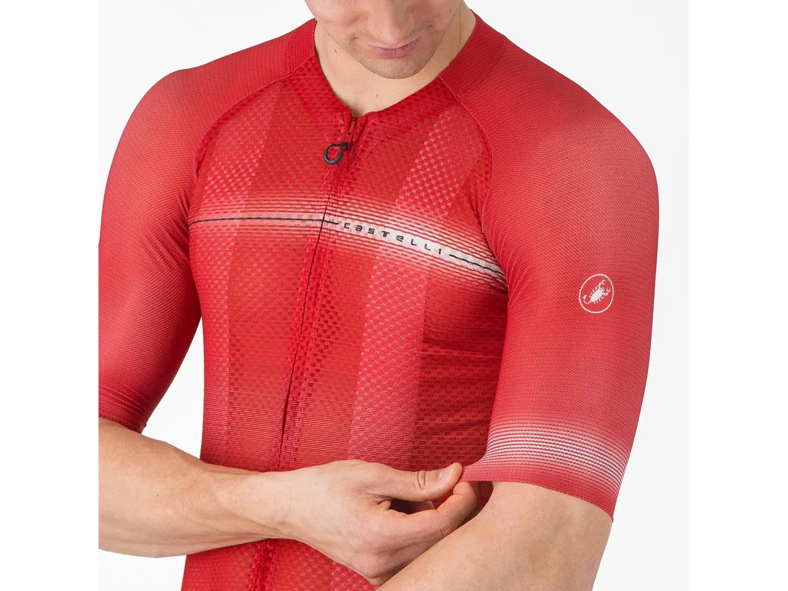 Castelli Climber's A/C Herren Trikot Kurzarm Red/Black