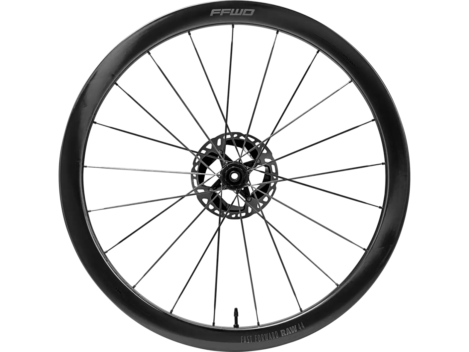 FFWD RAW CS 44 Straßenrad Laufräder Gloss Schwarz