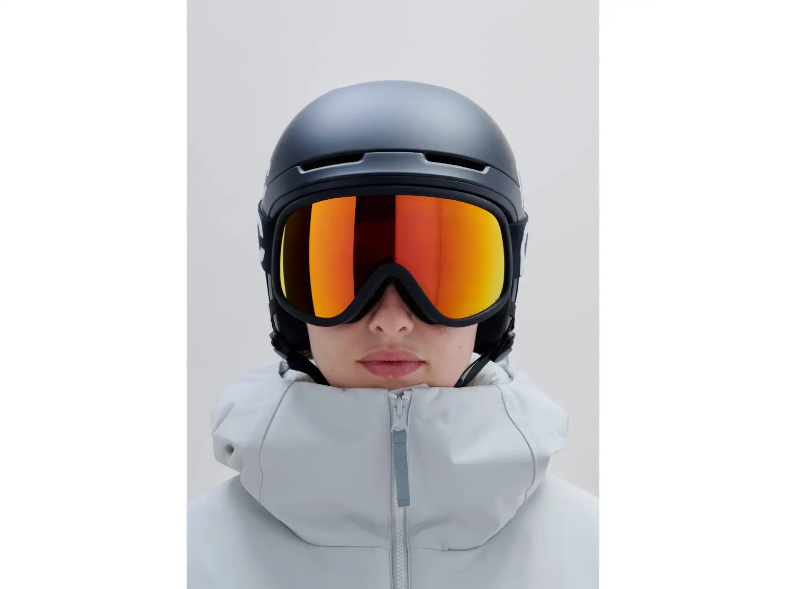 POC Tarsal Skibrille Uranium Black/Partly Sunny Orange
